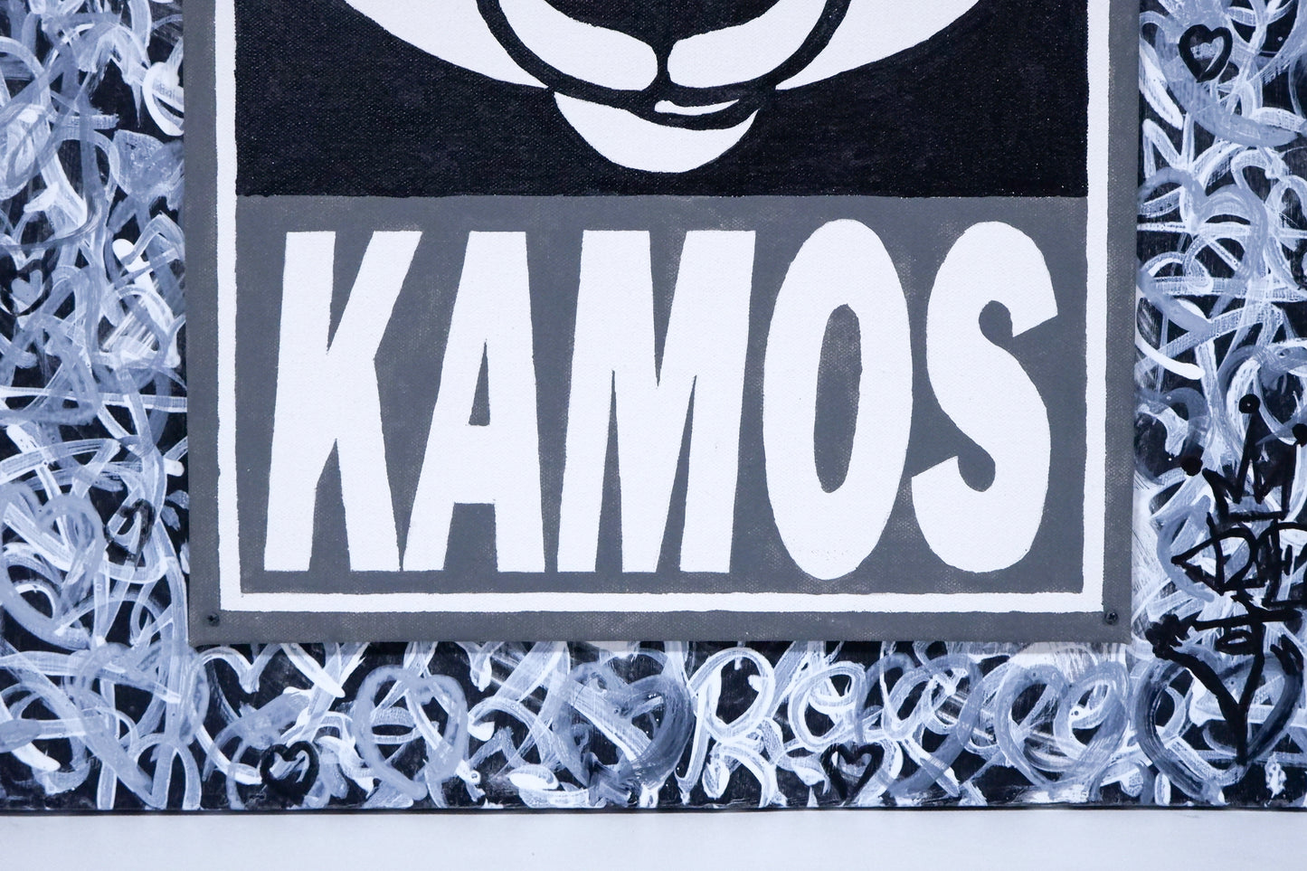 KAMOS GRAY BOX LOGO | ORIGINAL ART WORK